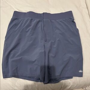 ALO Yoga Slate Blue Shorts